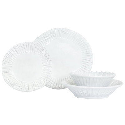 Incanto Handmade Dinnerware Set 4 Piece