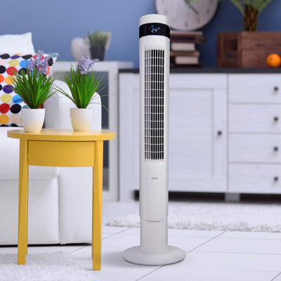 Igenix 43 Inch Digital Tower Fan White