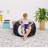 Bean Bag Chair for Kids, Teens, and Adults - Filled with Soft Beads, Includes Removable and Machine Washable Cover - Multiple Colors, Sizes and Fabrics including Soft Nylon & Canvas with Patterns-1783236388-1785356750