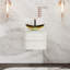 Meuble-lavabo mural simple 30 po avec lavabo vasque, robinet-283226140-283226143