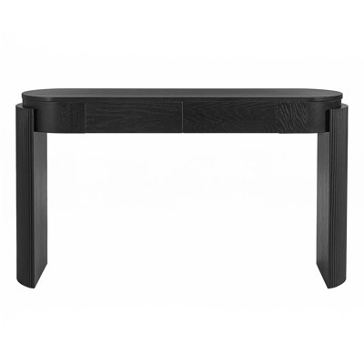Console avec motif cannelé
