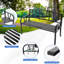 Banc de jardin en acier inoxydable Karvel