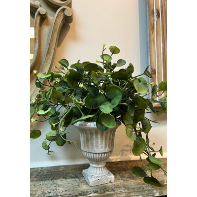 Urne de jardin piédestal rétro