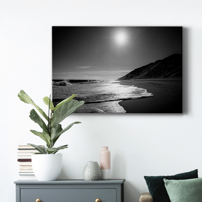 Contre la dune - Photographie sur toile tendue, H 24 po x l 36 po x P 1 po
