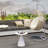 Templa Aluminum Round Outdoor Side Table-33876302-33876306
