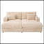 Double chaise longue avec deux coussins de soutien, ports USB et porte-gobelets-1850573401
