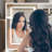 Vanity Desk With 3 Color Illumination & Drawers, 4 Pieces, 1 Cabinet, For Bedroom Use Featuring Adjustable Lights Openable Mirror, , Regal Design-470666949