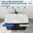 46.85'' x 27.3'' Freestanding Rectangular Soaking Small Acrylic Bathtub with Chrome Drain and Overflow-98301527