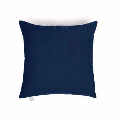 Reversible Knife Edge Square Pillow With White Virgin Polyester Fiber Fill.