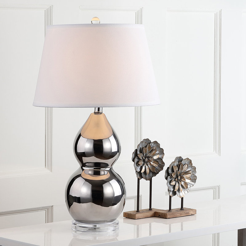 Ceramic Table Lamp,  Metallic