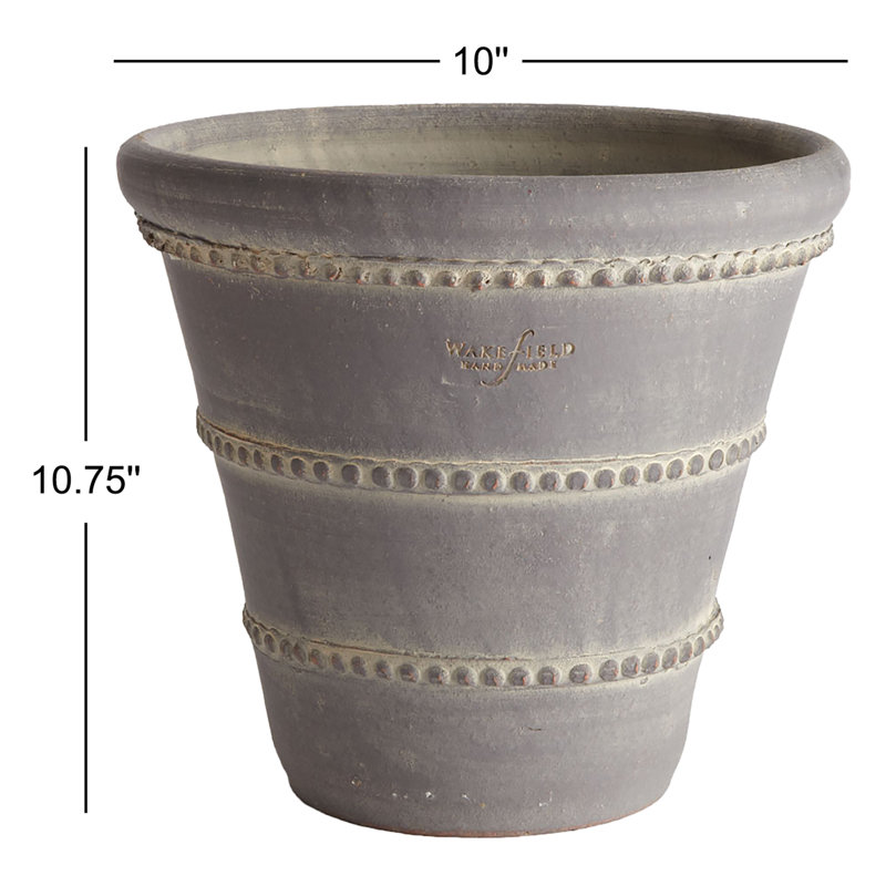 Jacqulene Handmade Clay Oldham Pot Planter