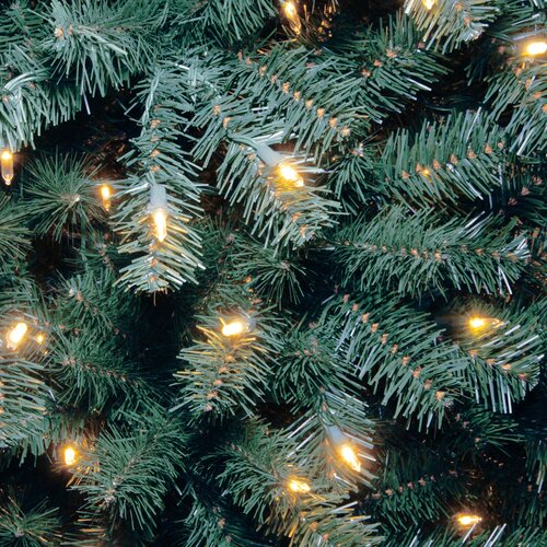 North Valley Lighted Artificial Spruce Christmas Tree & Reviews | Joss ...