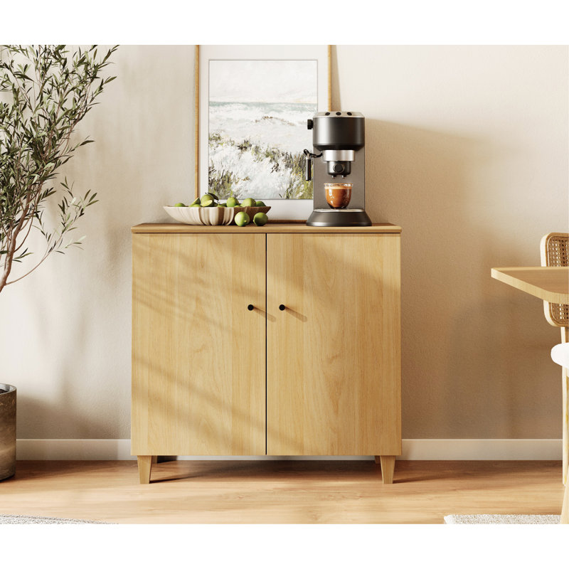 Lysiane 2-Door Accent Cabinet, Oak