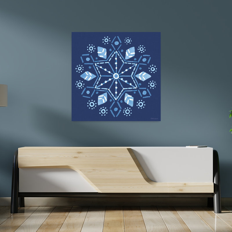 Paysage d'hiver contemporain Winter Sparkle, H 36 po x l 36 po