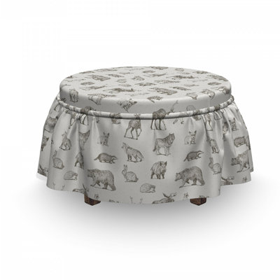 Ottoman Slipcover