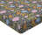 Microfiber Floral Fitted Sheet-89080033-43676320