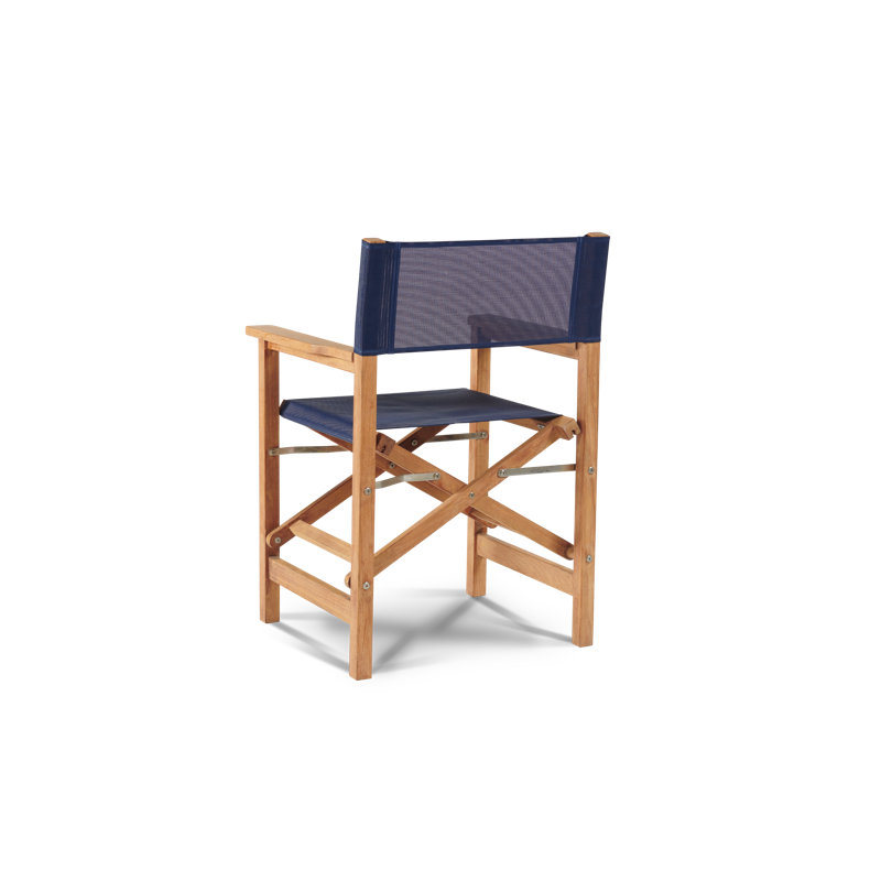Folding Director Chair, Blue