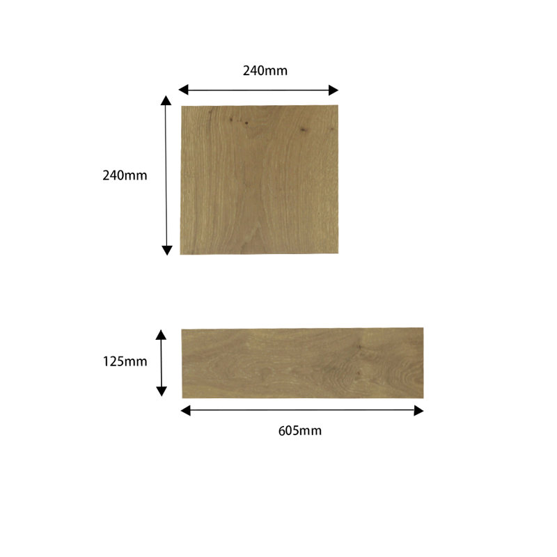 BW401 Basketweave Oak Hardwood Flooring