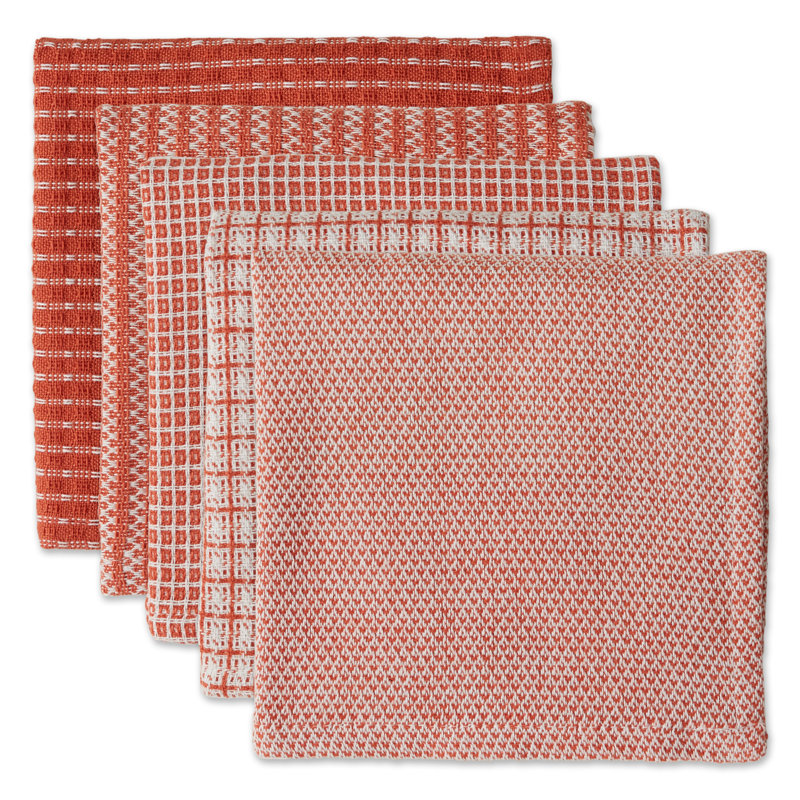 Linge à vaisselle, Rouge