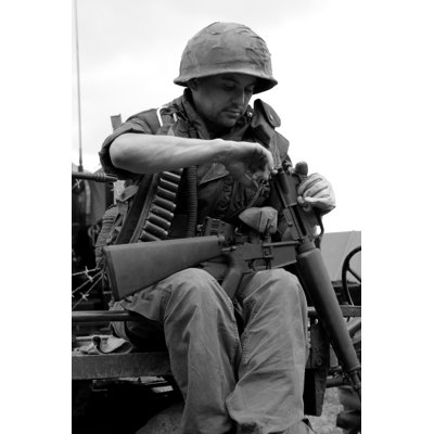 Vietnam Soldier. by Johncairns - No Frame Art Prints on Canvas