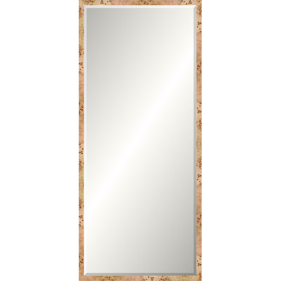 Blonde Burl Mirror