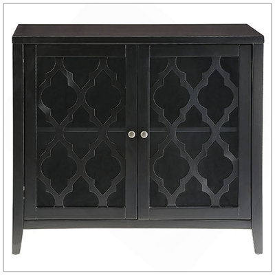 Black Console Table With Shelf Inside