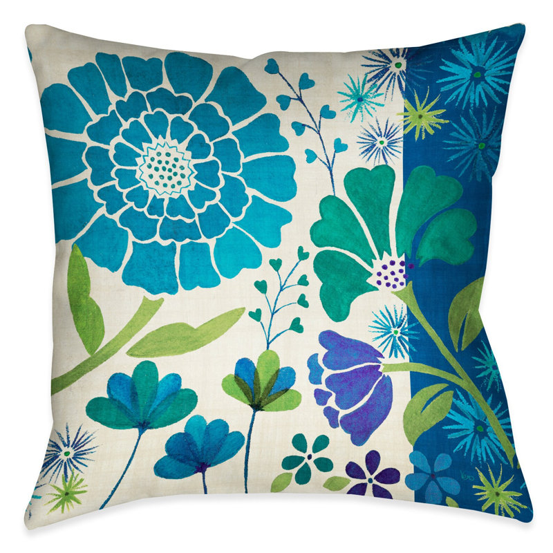 Coussin ii Blue Garden