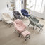 Fauteuil en tissu doux avec fonction ergonomique - et fauteuil pour chambre à coucher et poche latérale