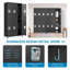 Metal 2 - Tier 90cm School Locker with Handle-1437898406