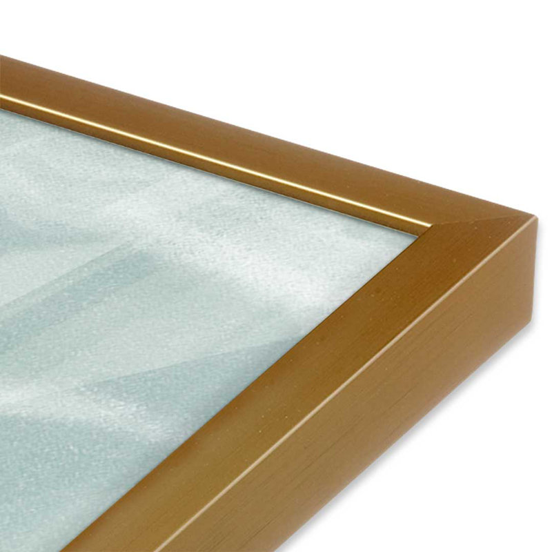 «Salt Lullaby I» par Grace Popp, reproduction d'art, H 36 po x l 24 po, Papier à cadre ouvert, Doré