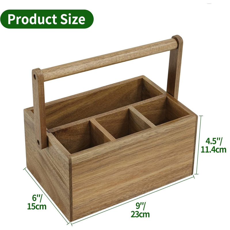 Wooden Cutlery Rack
