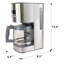 Cafetière programmable avec filtre réutilisable Kenmore-118745980