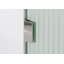 Aurora 34 in. x 58.25 in. Frameless Fluted Radius Single Fixed Bath Panel-2075577227-2075577226