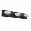 Éclairage pour meuble-lavabo 3 lumières DEL rotatif moderne avec abat-jour en acrylique à intensité variable noir mat-129899883-129899871-129899880-129899874