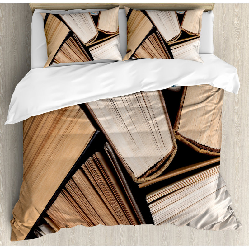 Modern & Contemporary Duvet Cover, Queen Duvet Cover + 2 Standard Shams