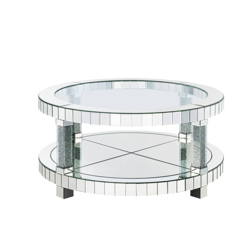 Table basse à 4 pieds avec rangement