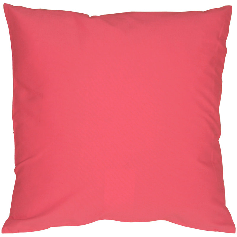 Housse et coussin à recouvrir carré Caravan, H 20 po x l 20 po x P 6 po, Rose