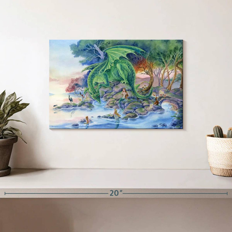 Kelan Air And Sea, 8" H x 12" W
