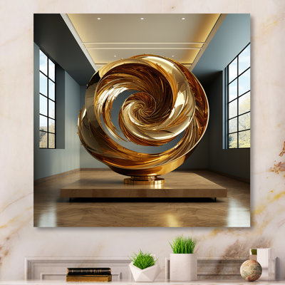 Golden Ratio Spiral sur toile