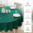 Manne Round Polyester Tablecloth