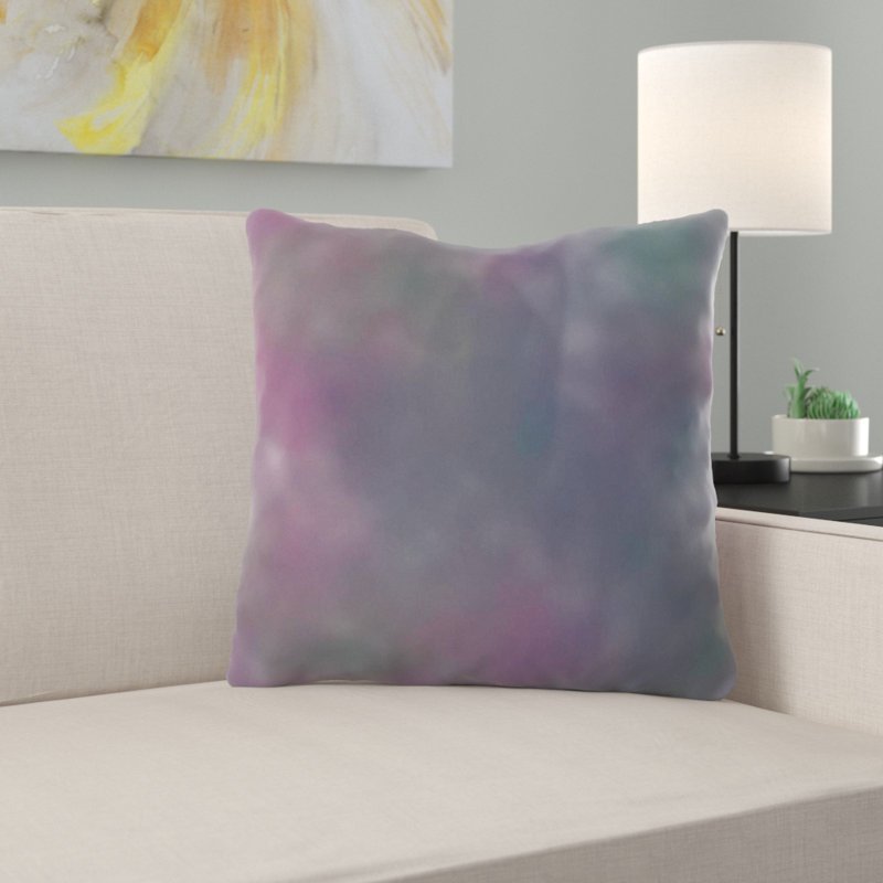 Solid Colour Reversible Throw Pillow, Indoor