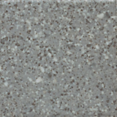 Base Keystones 2 "x 2" avec garniture de carreaux Bullnose en suède gris moucheté