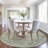 Machine Washable Indoor/Outdoor Xhevrie Aloe Rug-2061386200