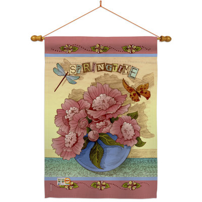 Ensemble de drapeau à 2 faces 40 po x 28 po printemps