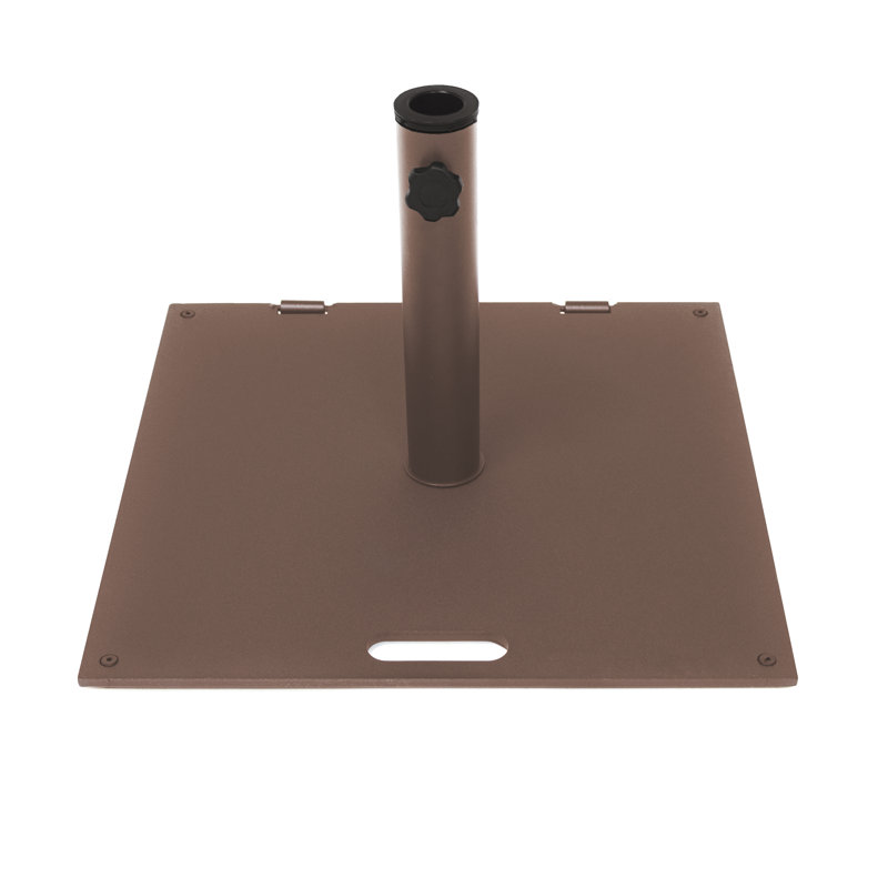 Base de parasol autoportante Labath, Brun