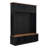4-in-1 Farmhouse Hall Tree – Walnut Storage Bench with Adjustable Shelves & 6 Hooks-129746535