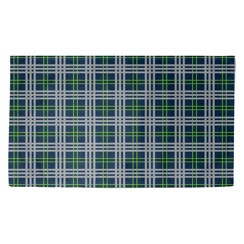 Plaid Indoor Rug, Rectangle 3' x 5'