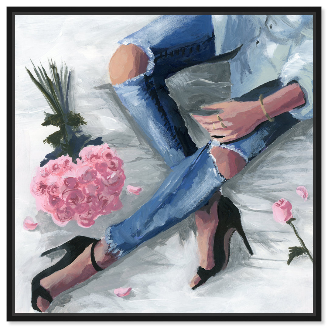 " Fashion And Glam Romantic Jeans Outfits " House of Hampton® 