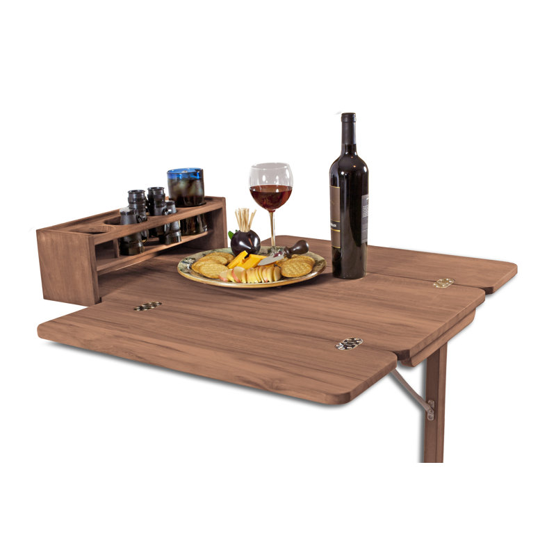 Table de balcon en bois massif