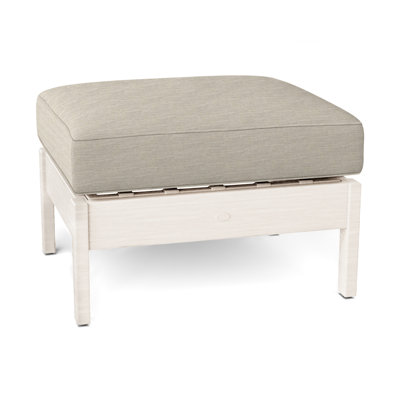 Kennebunkport Outdoor Ottoman with Cushion